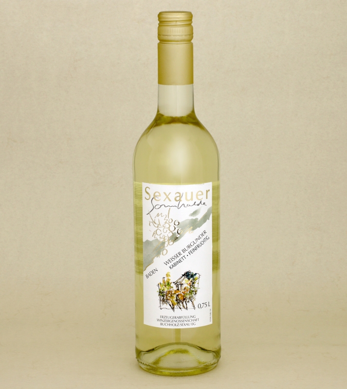 Weißer Burgunder 2022, Kabinett - feinfruchtig